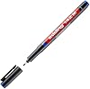 edding 142 M permanent pen - acetate pen - blue - 1 pen - round tip 1 mm
