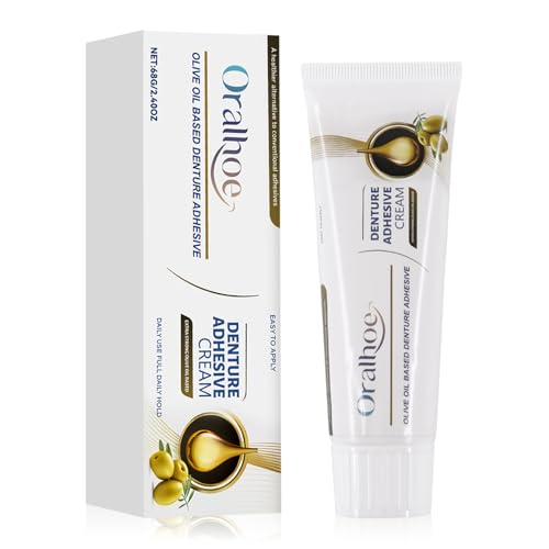 Adesivo per Protesi Dentale, Adesivo Termoplastico Protesi Dentarie, Colla per Dentiere Forte, Colla Termoplastica Protesis Dentaries, Crema Adesiva Per Protesi Dentali Totali e Parziali, 68g