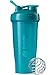 BlenderBottle Classic Loop, Shaker per Frullati di Proteine Unisex, Teal, 590ml