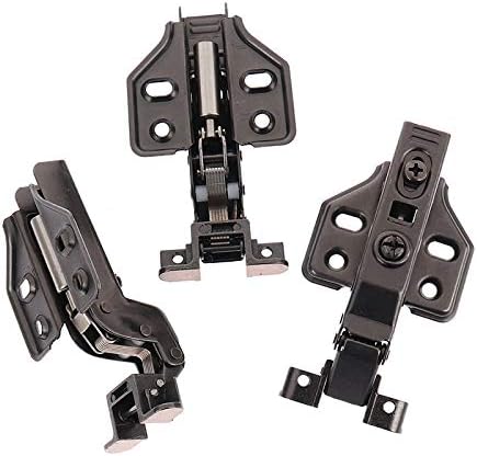 1ピースヒンジステンレス鋼油圧キャビネットドアヒンジダンパーバッファーソフトクローズ