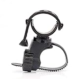 【TAMAÑO DE REFERENCIA】 Esta abrazadera de luz para bicicleta es adecuada para linternas con un diámetro de cuerpo de 25-35 mm y un diámetro de cuerpo de manillar de 20-30 mm. Gran diámetro, para un rango más amplio.