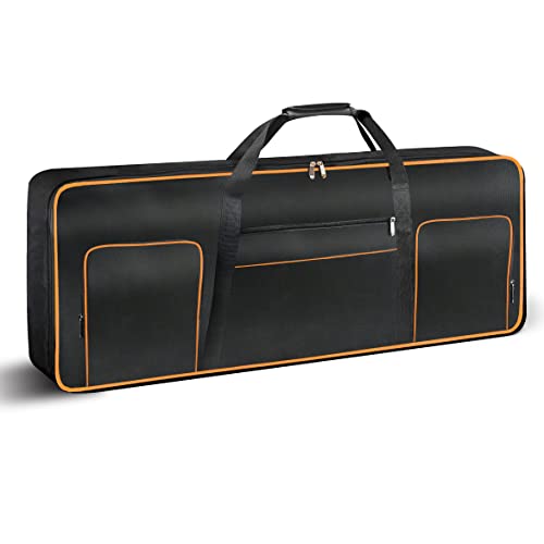 Funda para teclado de 61 teclas portátil Ruibo, ideal para llevar tu música a cada ensayo