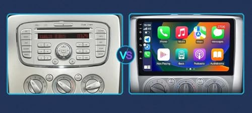 Radio coche 2 DIN con Carplay para Ford Focus: soluciona la falta de conectividad y mapas 2
