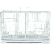 YML 3/8-Inch Canary Finch Breeding Cage 2414, Small, White