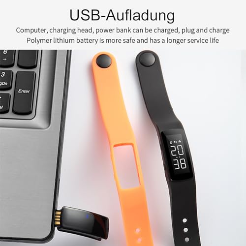 Fitness Tracker Podómetro Reloj Mujer Hombre Digital Reloj Fitness Pulsera Sin App y Teléfono Móvil Monitor de Sueño Digital Reloj de Pulsera LED Rastreador de Actividad Calorías Distancia Reloj de - Imagen 6