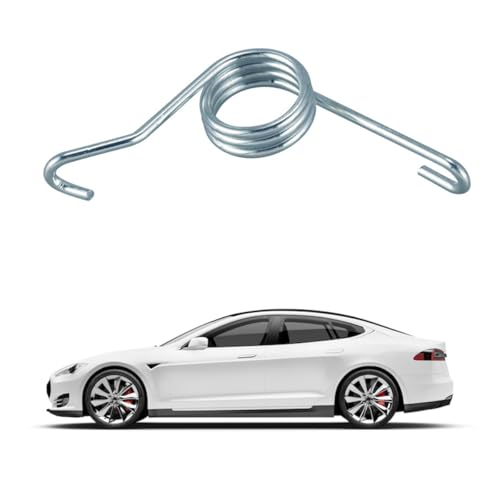 DUZEPA 2 Stück Rückholfeder für hintere Bremssättel, Metall, kompatibel mit Bora (1999–2005), Golf (1998–2006), Sharan (2001–2010), A3 (1997–2003), Teilenummern: 7H0615296, 7H0615295A