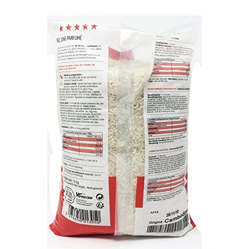 Riz Du Monde - Ryż zapachowy długi White Dragon 5 kg - opakowanie 3 szt