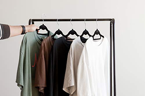 image for IRIS USA, Inc. IRIS USA Clothing Rack, Clothes Rack with Wood Shelf, F