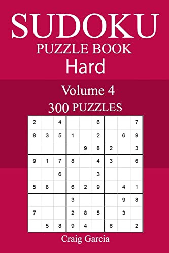 300 Hard Sudoku Puzzle Book