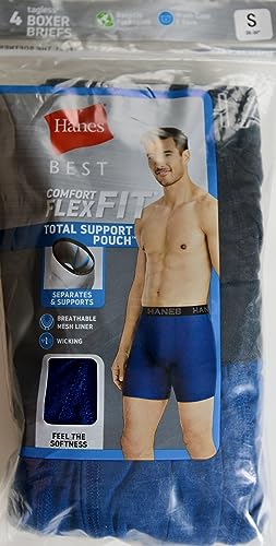 Hanes mens Tagless Boxer Briefs With Comfort Flex Fit and Total Support Pouch2
