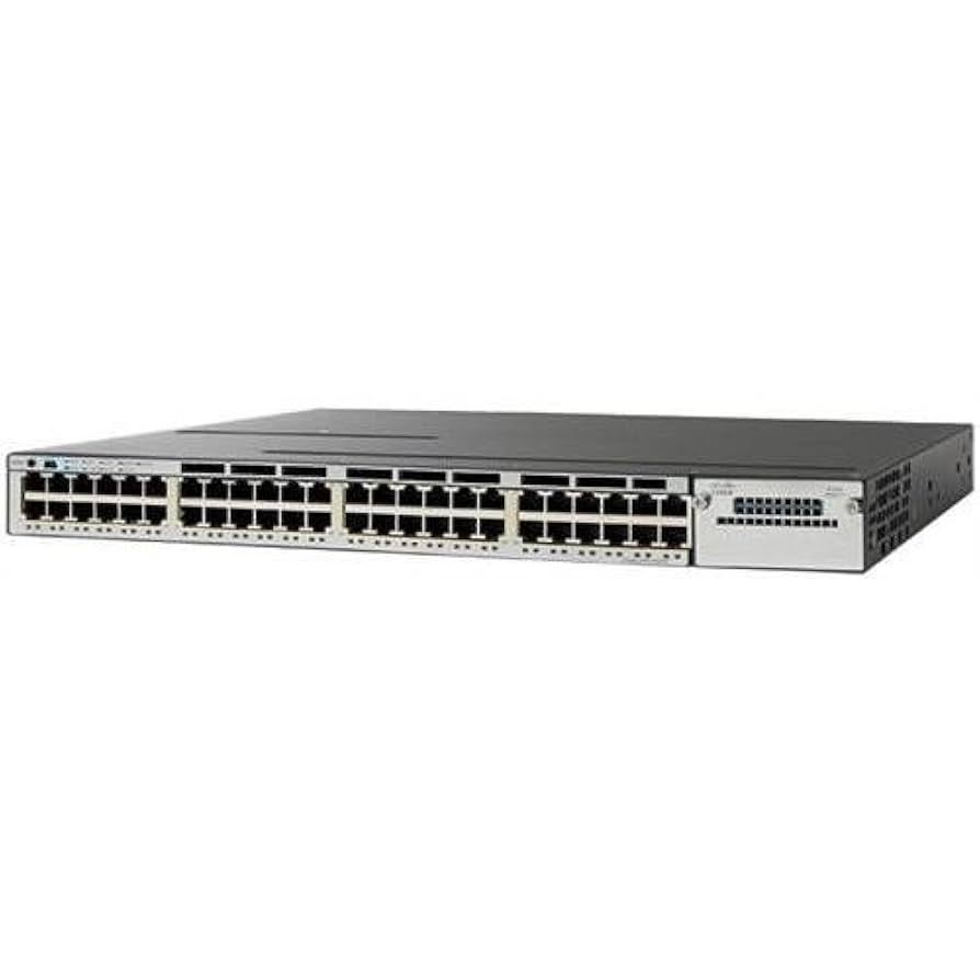 Cisco 2500 SERIES 3台 & Catalyst 2900 1台 Amazon.com: Cisco Catalyst 3750X-48T-S Layer 3 Switch - 48