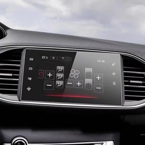 Verre trempé Peugeot 308 écran LCD 9.7 pouces anti-rayures absolu