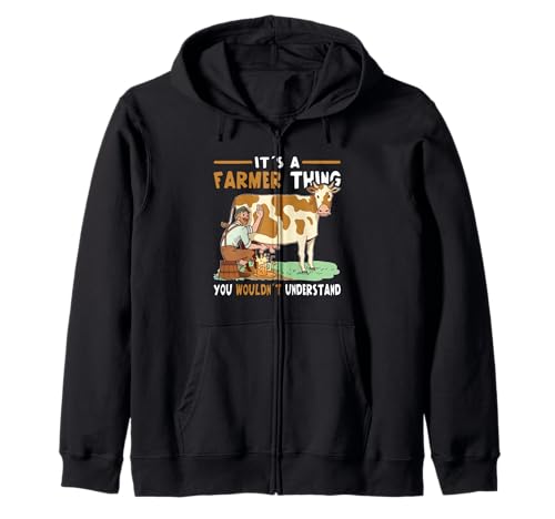 Farmer Thing You Wouldnt Understand Kit de Agricultura para Hombres Sudadera con Capucha