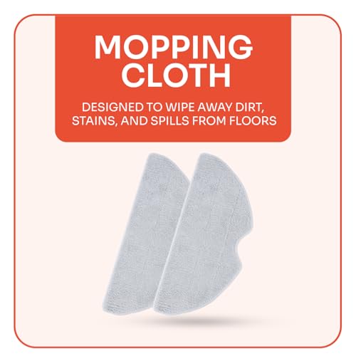 Image of ILIFE A30 | A30 Pro Robot Vacuum Cleaner Original Accessories Combo Set with HEPA Filter, Side Brush, Mopping Cloth, and Roller Brush