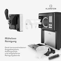 Klarstein Sweet Sundae Softeismaschine – selbstkühlender Kompressor, ohne Vorgefrieren, 1,5 l, Kühlhaltefunktion, digitaler Timer, schwarz – Ansicht 7