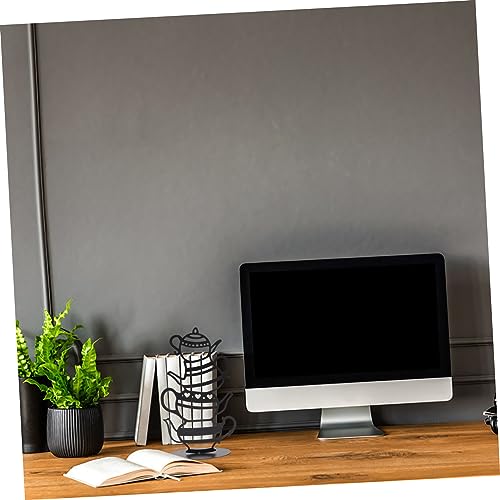 Tetera de hierro decorativa en salones modernos adorno de escritorio RORPOIR compacto 7