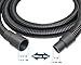 PEISONGFEI Dust Collection Hose Kit with 5 Fittings for Woodworking Shop Vacuums and Power Tools 10 Ft