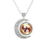 phoenix v4 rc engine Pheonix Phoenix Anhänger Mond Halskette Glas Kunst Bild