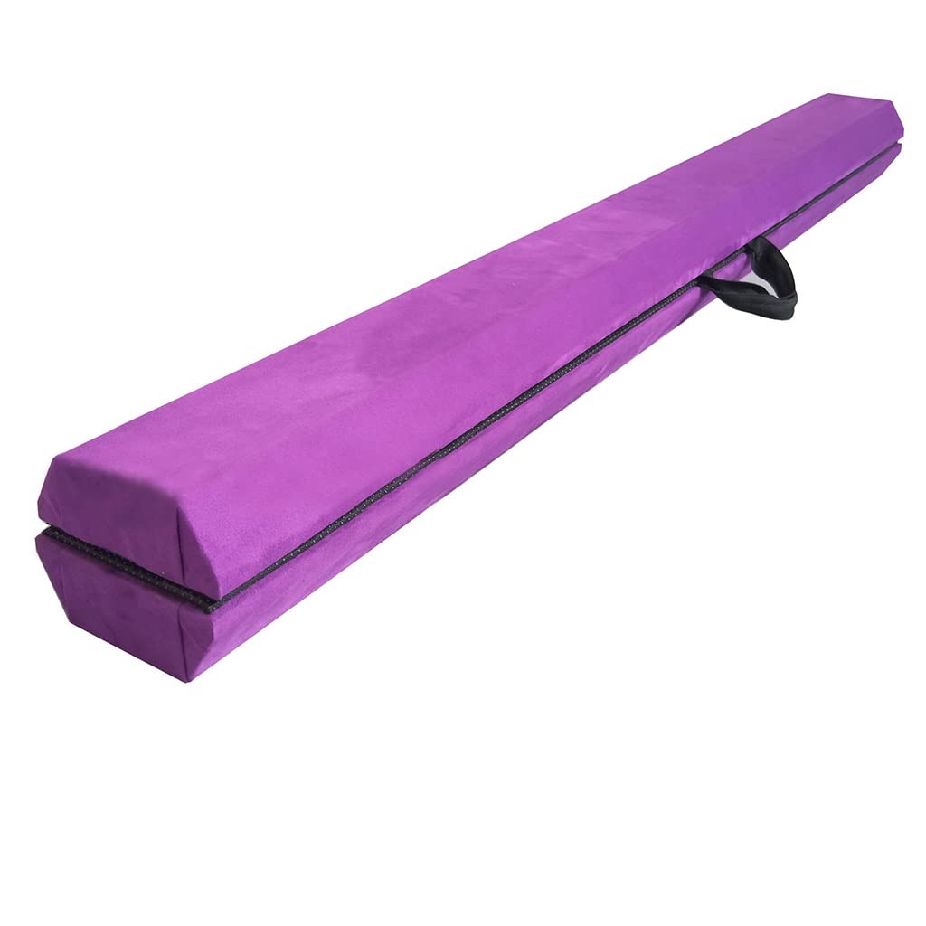 Buy Low Floor Folding Balance Beam 9.5ft Purple Balance Beam Foldable