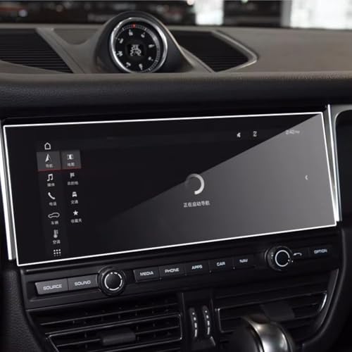 Verre trempé pour GPS Porsche Macan 95B 2019-2023 : protection d'écran auto