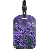  Le sac de voyage en cuir d\'unité centrale marque la lavande de conception personnalisée d\'étiquettes de valise