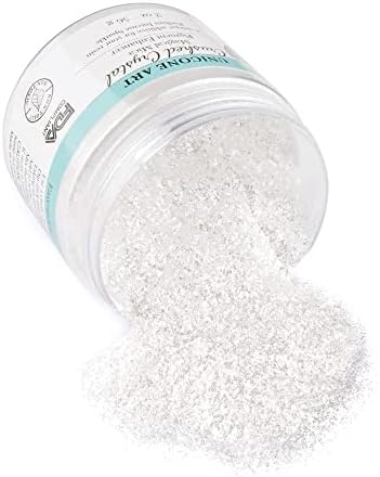 Crushed Crystal Mica Powder Pigment (56g) Multipurpose DIY Arts and Crafts, Cosmetic Grade, Soap,Resin Epoxy,Paint, Slime, Mold Making, Candle Making, Nail Art (Ultra Fine Glitter, 2oz) Powder Pigment
