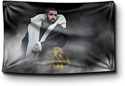 Banger - Drake OVO Rap 3x5 Feet Flag Banner Poster College Dorm