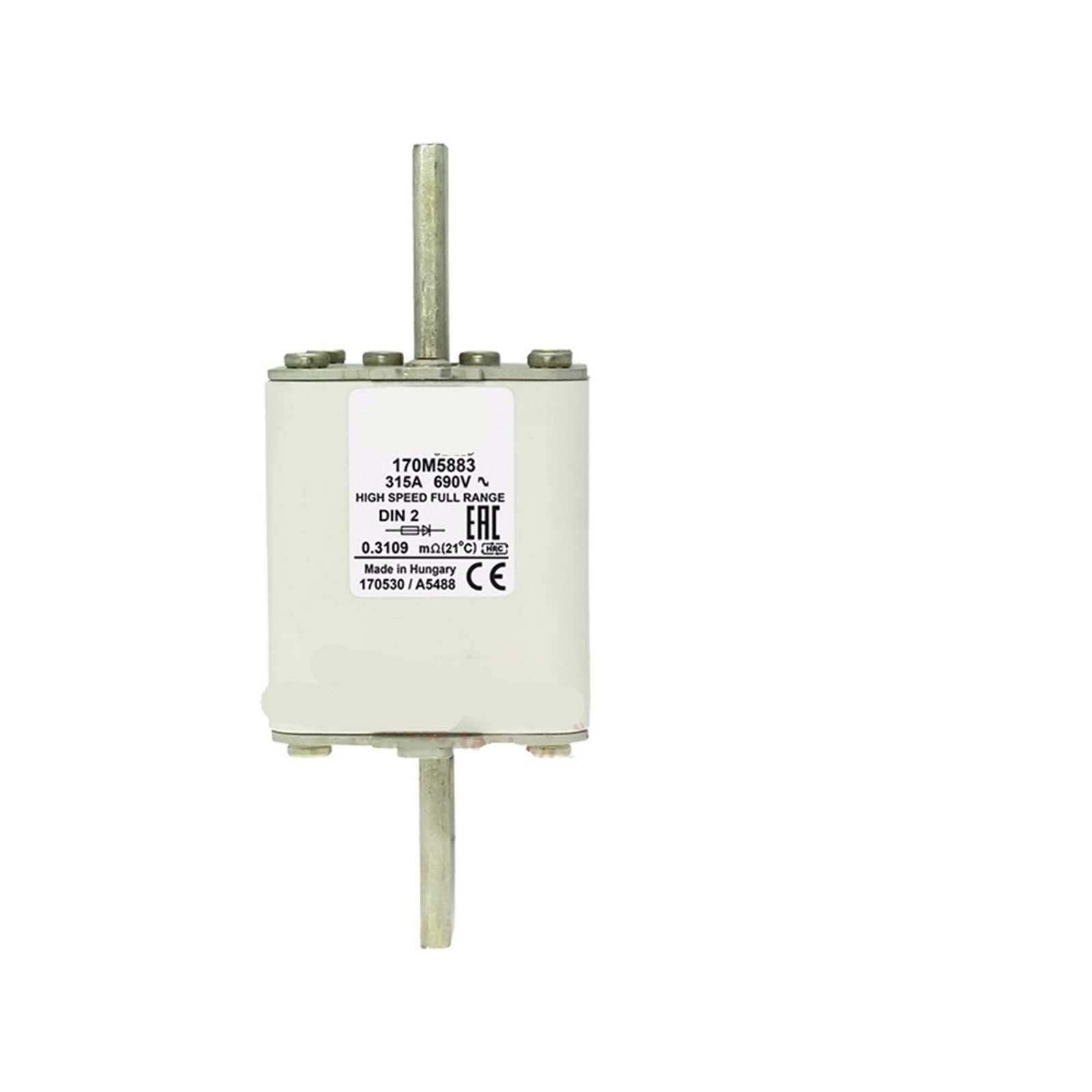Fusible 170M5883 à 170M5887 pour protection de puissance industrielle