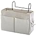 NiseWuds Nachthänge Aufbewahrungstasche Caddy Pocket Nighttange Organizer Korb weiß für Etagenbett Schlafsaal, Nachthänge -Aufbewahrungstasche