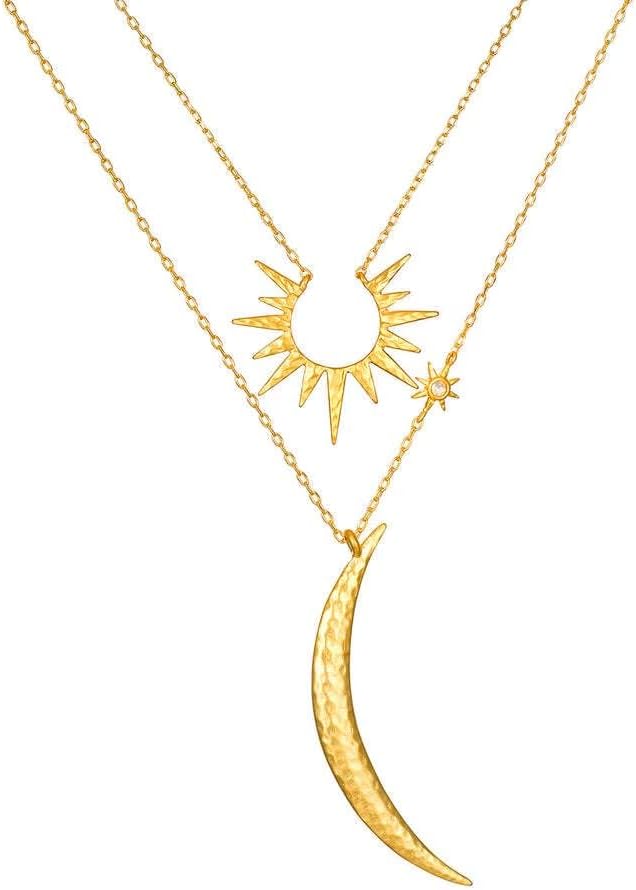 Whispering Meadows Eliana Jane Collection – 18K Gold Plated Dainty Charm Necklace, Spiritual Pendant Jewelry for Women, Layered Everyday Gift Design - Image 4