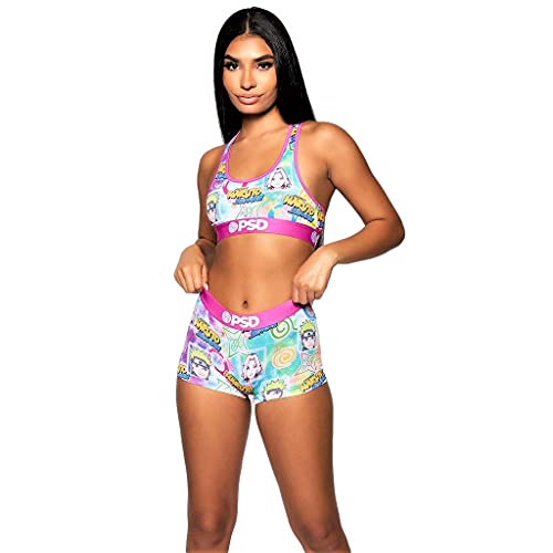 PSD Women's Naruto Td Icons Boy Shorts, Multi, L