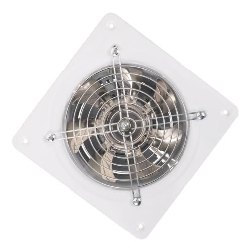 SOIMISS Ventilador Extractor de Ventilación de Acero Inoxidable para Cocina y Baño Ventilador de Reemplazo Compacto para Oficina y Lavandería Sistema de Extracción de Humos Silencioso y