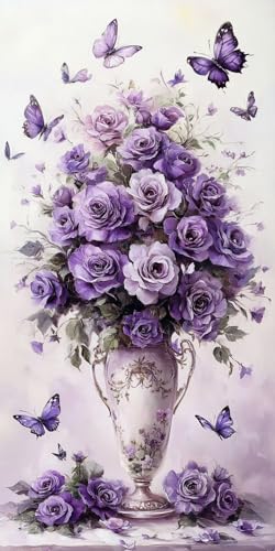 �������G ���̉� Paint by Numbers �h��G �L�b�g ��l �����ʂ肦 ��l�p�����h��G�L�����o�X�N���t�g ���� �L�����o�X�A�[�g �u���V�ƃA�N�����G�̋��, �I�t�B�X �C���e���A ���r���O����, �����ւ̃M�t�g 90x180cm (�t���[