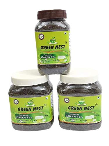 Mighty Bio Products Pack of 3 Natural Organic Tea : Green Tea