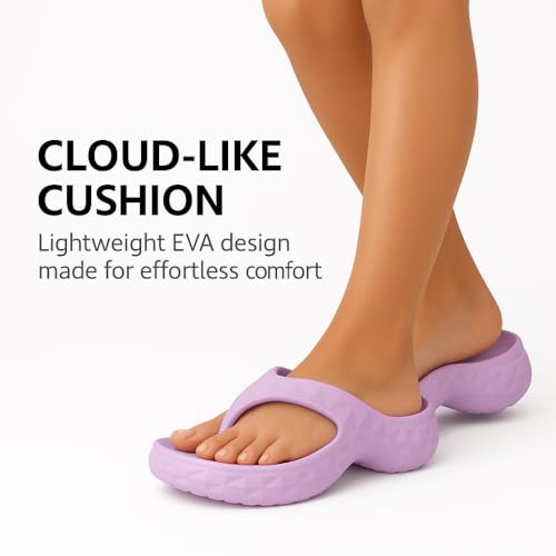 Image of ORTHO JOY Orthopedic Slippers for Women | Arch & Heel Support EVA Slippers | Lightweight, Non-Slip Comfort Footwear for Foot Pain Relief - Indoor & Outdoor Friendly