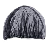  Toyvian Mosquitera para bebé red antiinsectos universal para capazo silla de paseo y cuna de viaje (negro)
