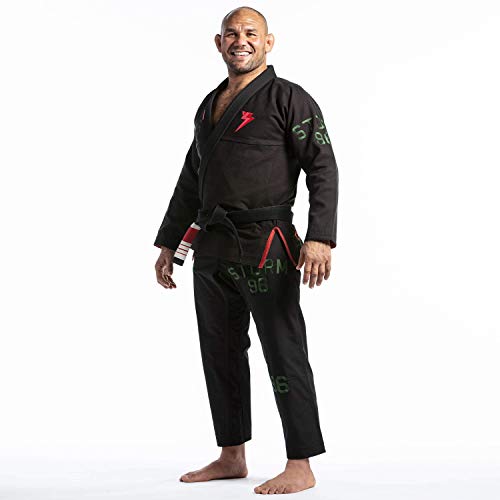 Kimono Jiu Jitsu Storm Stealth T3 Sub96 Preto-A2