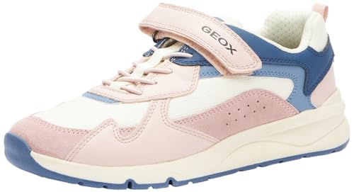 Geox J Rooner Girl A baskets légères pour l école et le sport quotidien