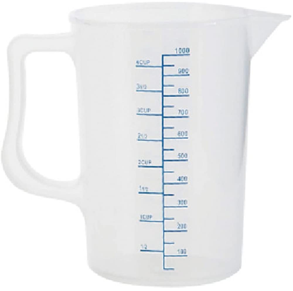 Amazon｜三能ジャパン食品器具 計量カップ 目盛りブルー 1000ml