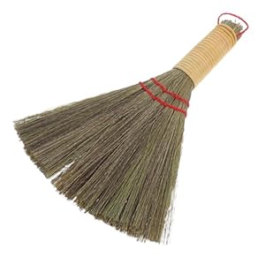 SHERCHPRY Strohbesen Handfeger für vielfältige Reinigung