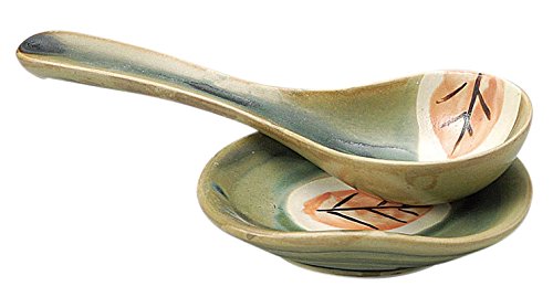 三陶 萬古焼 レンゲ ふくろう 05491 台付