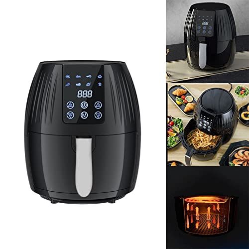 ZXSXDSAX Luchtfriteuses Air Fryer, 5.5L Large Air Fryers 8-In-1 Hot Airfryer Cooker Oilless With Digital Touch-Screen, Nonstick Basket(Size:US) - Afbeelding 3