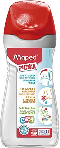 Garrafa D Agua Origins Picnik 430 Ml Maped Vermelha