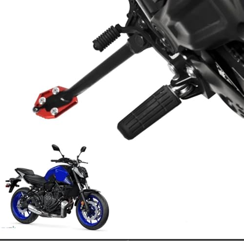 Béquille latérale MT-07 extension de support idéale pour vos balades et roadtrips - 3