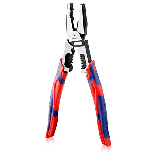 GOLD DEER Pinze da 9 pollici Pinze combinate Pinze spellafili Multi uso ad alta leva taglierina taglierina laterale industriale pesante strumento professionale scherma pinze per cavi