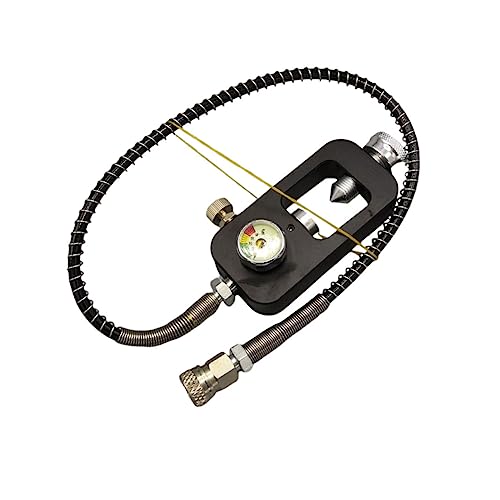 LIOOBO Scuba Diving Oxygen Cylinder Inflation Valve Adapter Large to Small Bottle Conversion High Pressure 30mpa Safety Sturdy Material