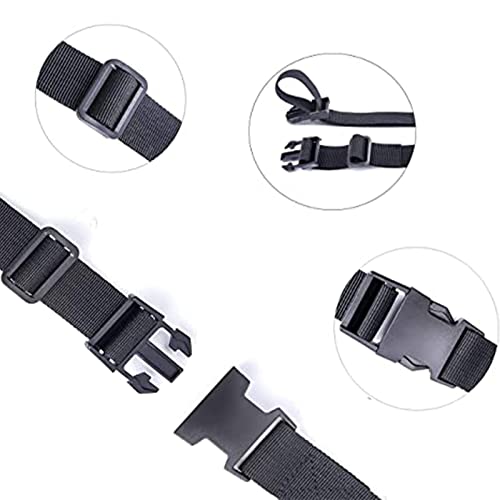 Cintas de embalagem de fivela, Correias fixas de bungee planas resistentes para moto, Acessórios de