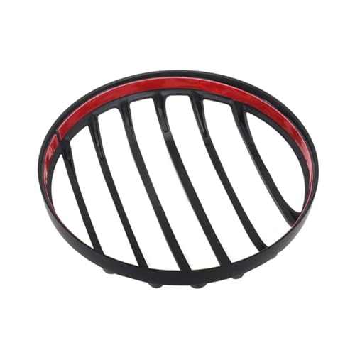 Grille de protection phare moto finition noire mate pour Rebel 1100