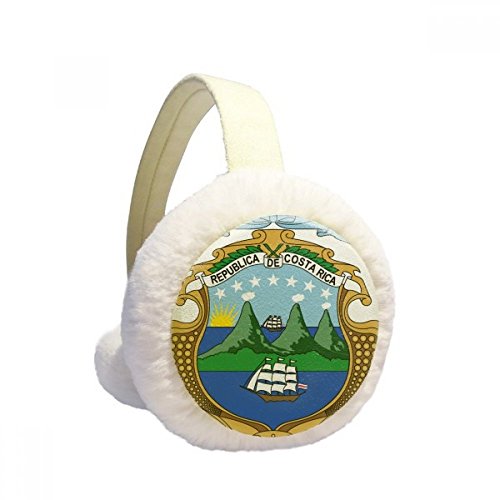 Orejeras de Costa Rica protectores de oído de invierno de felpa y piel de imitación unisex