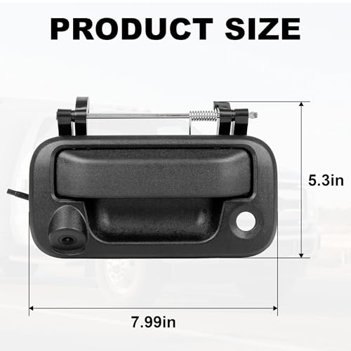 Image of PartsFlow 8L3Z-9943400-AC Tailgate Handle With Rear View Backup Parking Reverse Camera for 2004-2014 F150 F250 F350 F450 F550 Super Duty 2008-2018 Explorer Sport Trac 2007-2011 Mark LT 2006-2008